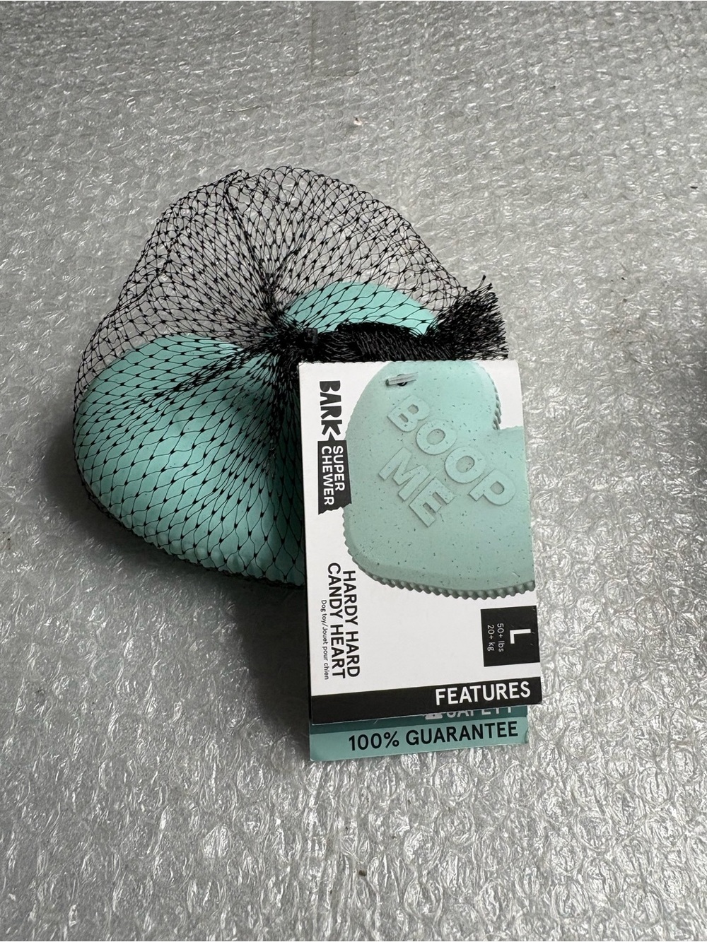 Bark’s Hardy hard candy heart